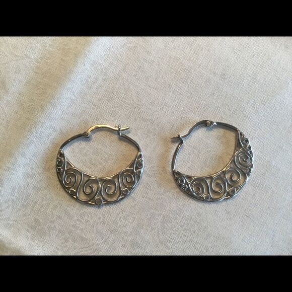 Sterling Silver Earrings  - Picture 10 of 11
